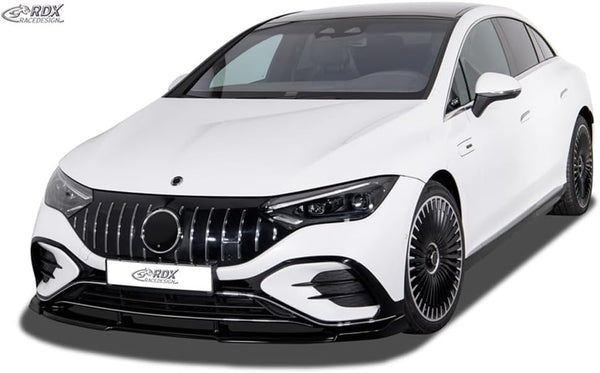 RDX Racedesign Front bumper splitter spoiler Vario-X compatible with Mercedes EQE 2022- (V295) Inkl. AMG & AMG Line (PU)
