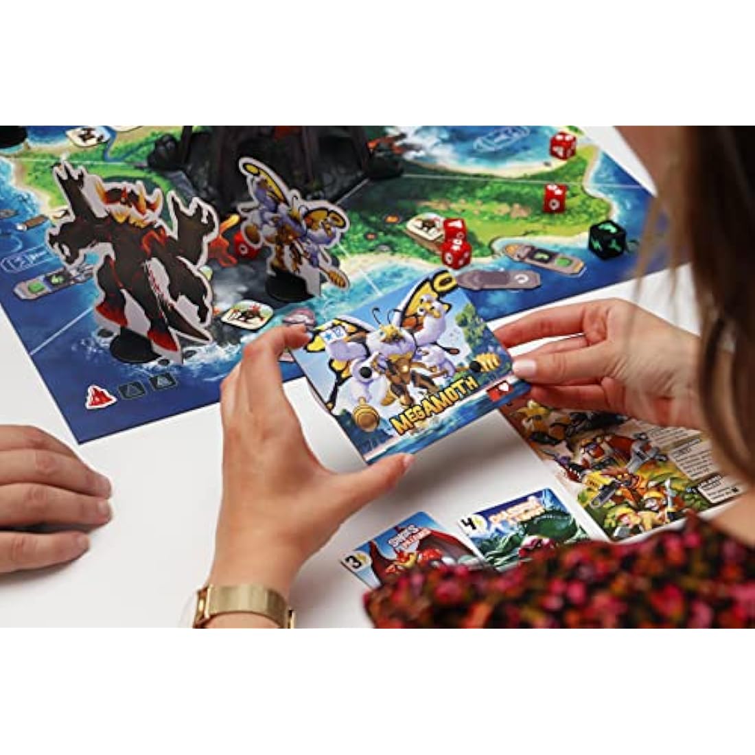 Iello | King of Monster Island | Board Game | Ages 10+ | 1 to 5 Players | 45-60 mins Minutes Playing Time