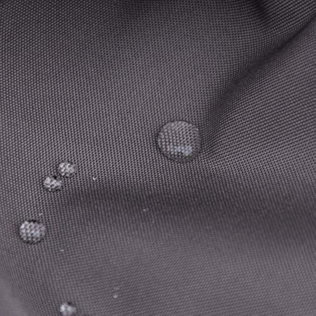 homehold Charcoal Grey Shower Curtain With Hooks, 240cm Wide By 200cm Long Polyester Waterproof Bathroom Curtain