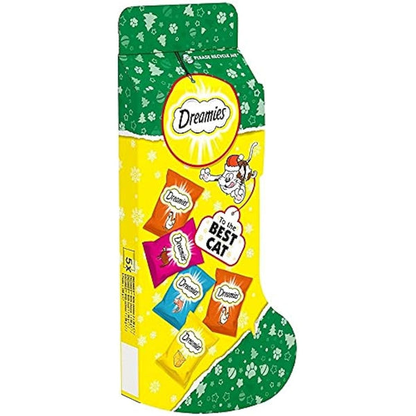 Dreamies Christmas Stocking Cat Treats 130G