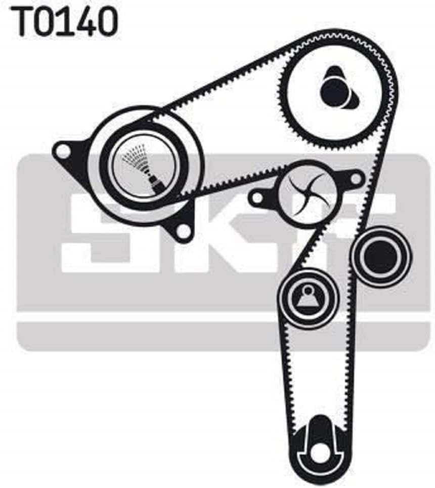 SKF VKMC 02199-2 Timing belt and water pump kit