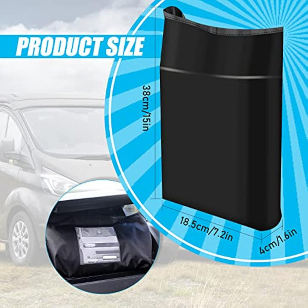 MaxEarn Luxury for Ford Transit Custom Front Windscreen Wrap Cover, 600 Oxford Fabric Window Sunshades Blackout Waterproof Car Windshield Cover, Frost Protection Curtain Camping Cover