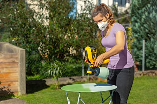 WAGNER Universal Sprayer W 690 FLEXiO - Electric Paint Sprayer for dispersion/latex paints, varnishes & glazes - interior and exterior usage, 15m²-6 min, 1800 ml/800 ml capacity, 630 W, 3.5 m hose