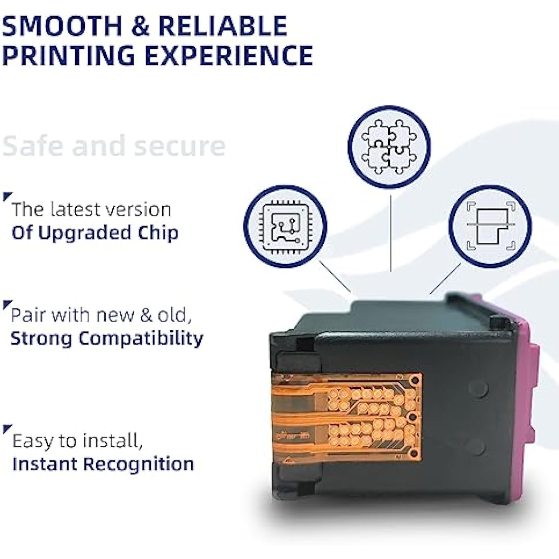 560XL 561XL Ink Cartridges, PG-560 Black & CL-561 Colour XL, High Capacity Replacement Canon 560 561 Ink Cartridges for Pixma TS5350 TS5351 TS5352 TS5353 TS7450 TS7451 (2 Pack)