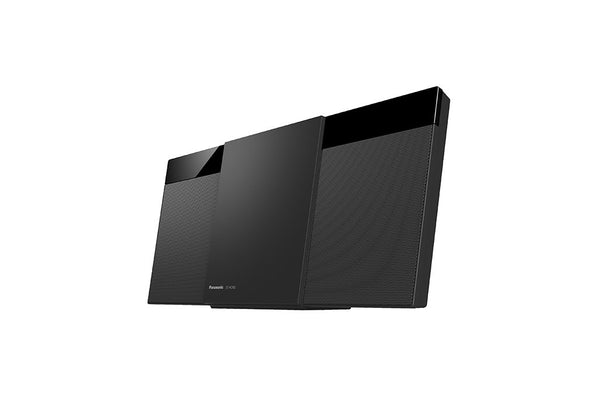 Panasonic SC-HC200EB-K Modern HiFi System with FM Radio, 20W Speaker and CD Player, Bluetooth, USB playback, Black