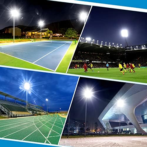 TASINUO 300W LED Floodlight Outdoor, 30000LM Outdoor Security Lights, IP67 Waterproof LED Spot Lights 7000K Daylight LED Flood Lights for Garden, Yard, Garages, Warehouse, Patio, Billboard