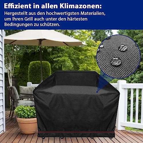 GriHero Weather Protective Cover for Enders Monroe Pro 3 SIK Turbo, Monroe Pro 4 SIK Turbo with Stove (from 2020) Accessories, Kansas 2/3/4 Burner,