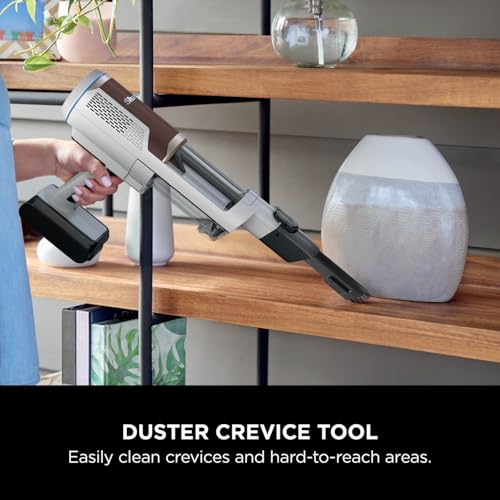 Shark PowerDetect Cordless Vacuum Cleaner, DuoClean Detect, Reverse Clean, Anti Hair Wrap Plus, Lightweight, 70 Min Runtime, Pet, Crevice & Multi-Surface Tools, Flexible, Handheld Mode, Grey IP1251UKT