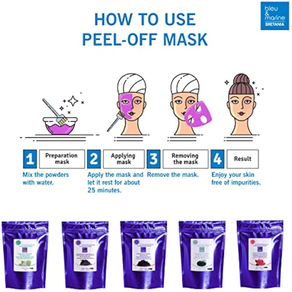 Anti-Aging Peel-Off Face Mask with Alginates & Swiss Apple Stem Cells for Mature Skin. Anti-Wrinkle & Firming Facial Moisturizer. Rejuvenating and Revitalizing Facial Treatment - 200 g