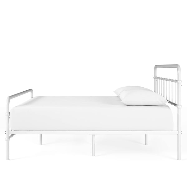 ZINUS Florence 3ft Single Bed Frame 90x190cm, Metal Platform Bed with Headboard and Footboard, Strong Steel Slat Support, Large Storage Space, Easy Assembly, Black