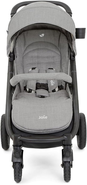 Joie Mytrax Flex™ 3in1 Multi-Mode Stroller/Pushchair with Raincover - Suitable from Birth to 4 Year (0-22kg). 3 Strollers in 1 with a one Hand Flash fold, Grey Flannel Fashion