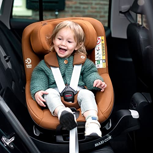 Maxi-Cosi FamilyFix 360 i-Size Base, Rotating Car Seat System, 360 Swivel ISOFIX Base, 0-4 Years (40-105 cm), One-Hand FlexiSpin Rotation, TravelSafe Rotation Control, Click & Go, Black