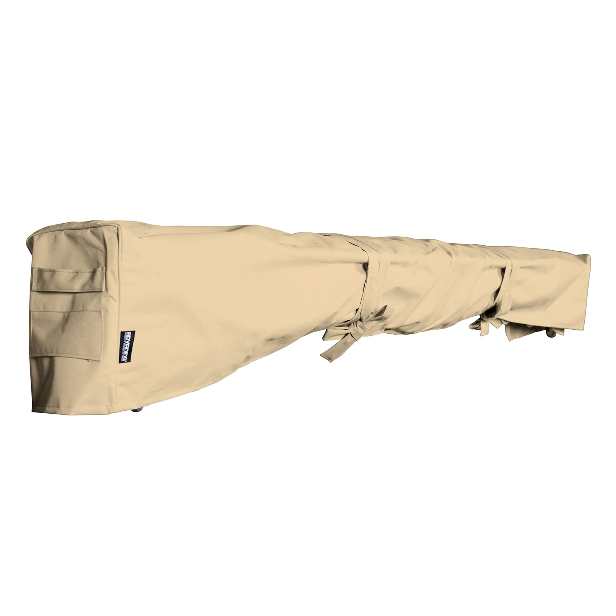 ADVANING AC1200-P861T Protective Cover for 12' Wide Retractable Awnings, Heavy Duty Weather Proof Polyester Fabric, Beige