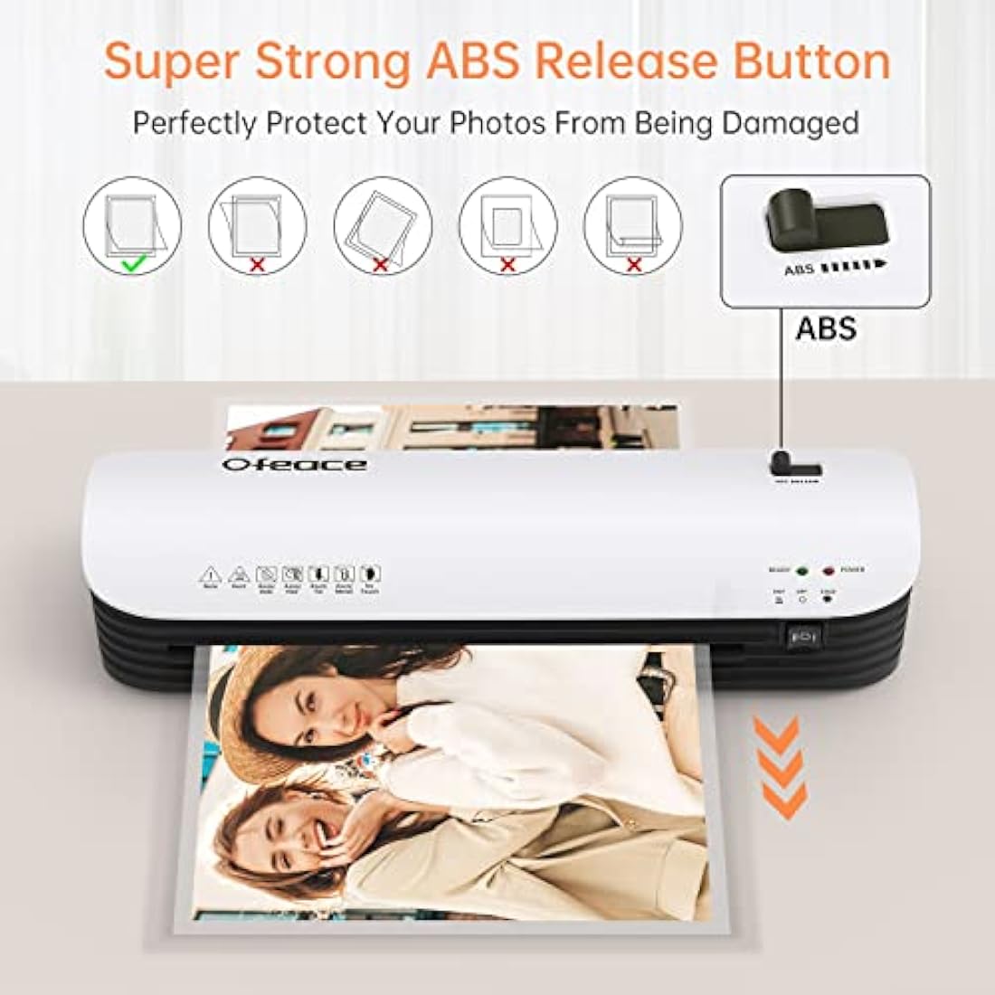 A3 Laminator, 5 in 1 Laminator Machine 13 Inches with 20 Laminating Pouches A3 A4 A5 A6, Cold and Thermal Laminating Machine with Paper Cutter and Corner Rounder, Fast Warm up and No Bubbles