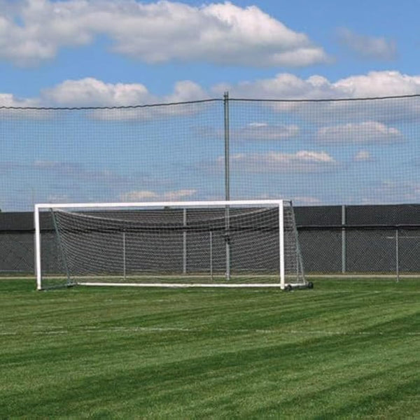 Aoneky 10x10ft/ 10x20ft /10x30ft Football Soccer Backstop Net, 2.5mm Polyester Cord, 4''x4'' Square Mesh - Heavey Duty Sports Barrier Net, Football Containment Net for Soccer Rebounder Training