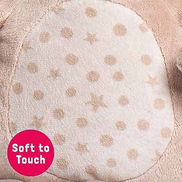 In The Night Garden Makka Pakka Talking Teddy Bear, Cbeebies Cute & sensory toys. Comforting sounds. Kids Toys & Baby toys 0-6 months, Brown