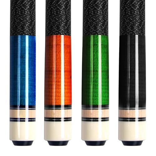 Aklot Pool Cue,Cue Sticks 58 inch Pool Cues Adult Canadian Maple Wood Billiard Stick 18 19 20 21 oz