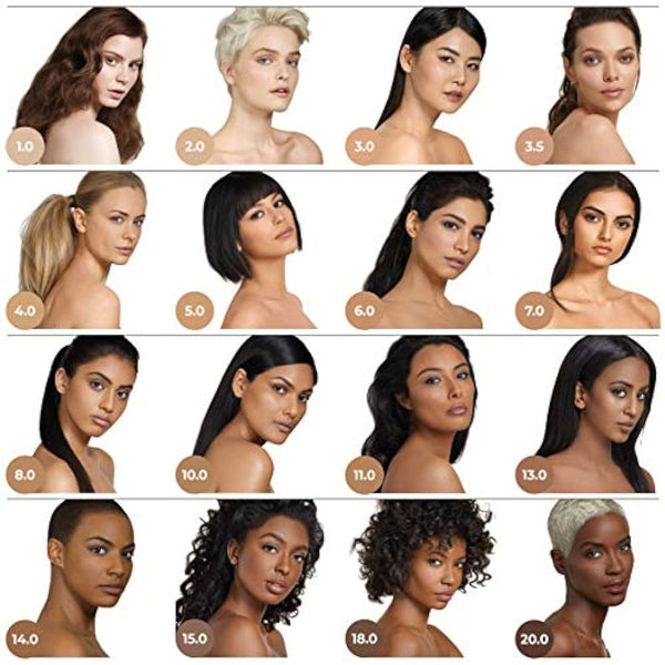 EX1 Cosmetics Invisiwear Liquid Foundation (7.0)