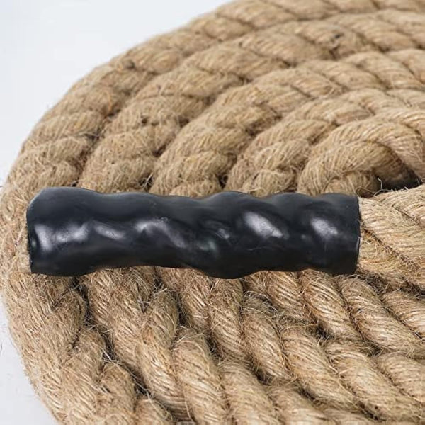 Aoneky Jute Rope - 14/16/20/25/30/40/50mm Heavy Duty Twisted Natural Hemp Rope for Garden, Tug of War, Climbing Hammock Fencing and DIY Art Decoration (22mm /15m)