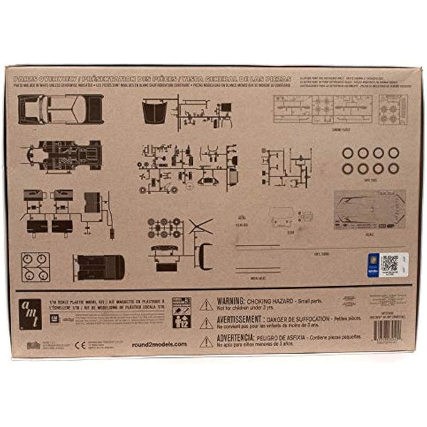 AMT AMT1134/06 1/16 1955 Chevy Bel Air Convertible Model Kit, Various