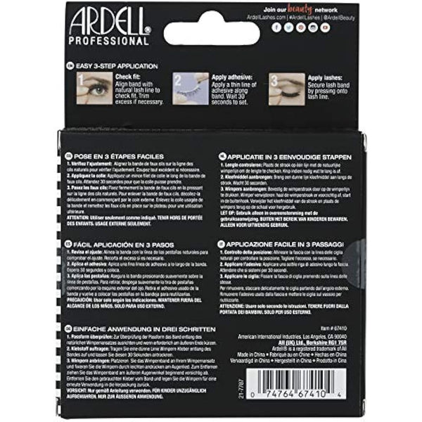 Ardell Faux Minx 811 False Lashes, Pack of 4