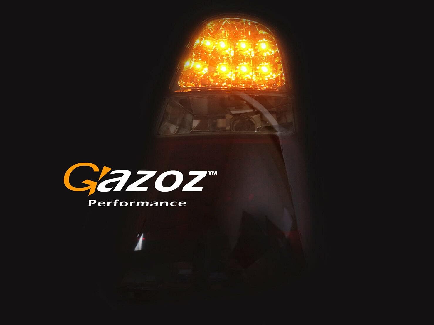 GAZOZ PERFORMANCE LED Tail Lights Rear Lamps W reverse compatible with 04-08 Cooper R50 R52 R53 - Smoked