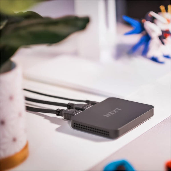 NZXT Signal HD60 Full HD USB Capture Card - ST-EESC1-WW - HD60 (1080p) - Live Streaming and Gaming - Zero-Lag Passthrough - Open Compatibility