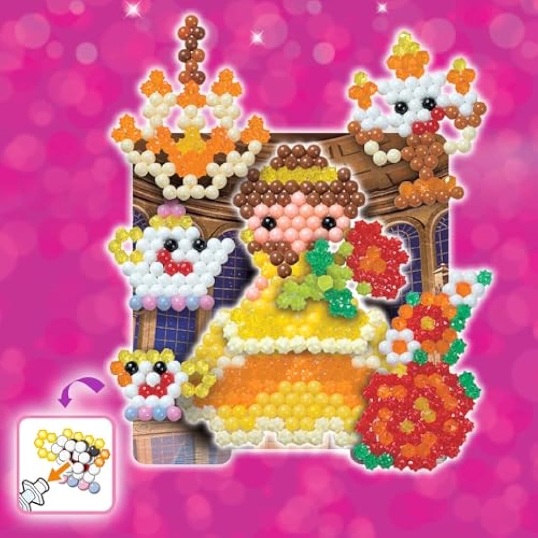 Aquabeads Creation Cube-Disney Princess, Art & Craft bead kit 31773