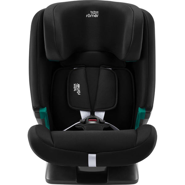 BRITAX RÖMER Car Seat EVOLVAFIX, with ISOFIX, Child from 76 to 150 cm (i-Size), from 15 Months to 12 Years, Space Black