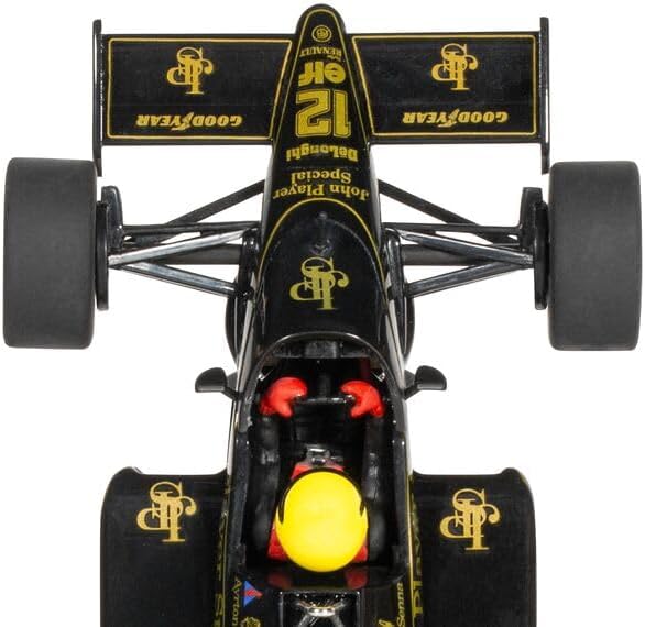 Scalextric Cars - C4529 Lotus 98T - Ayrton Senna - Toy Slot Car for use Race Tracks or Set - Small Kids Gift Ideas for Boy/Girl Ages 3 Accessories, Black