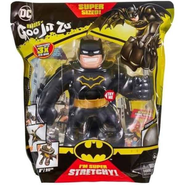 Heroes of Goo Jit Zu Dc Supagoo Batman - Supersized 8-Inch Jumbo Figure, Squishy, Stretchy, Gooey Heroes, Perfect Christmas/Birthday Present For 4 To 8 Year Olds And Superhero Fans