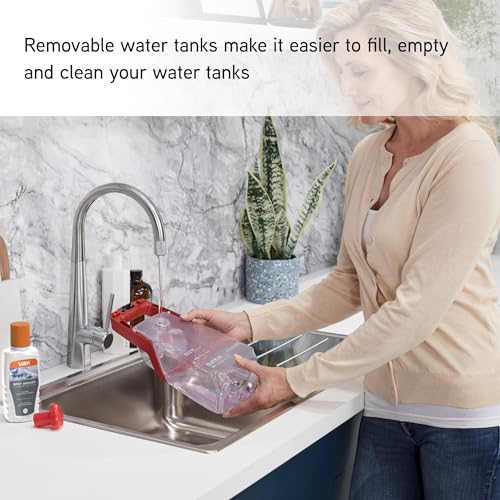 Vax CDCW-CSXA SpotWash Duo Spot Cleaner, Car, Upholstery, Sofa Carpet Cleaning Machine, Included Pet Tool & Solution Removes Spills & Stains, Portable and Compact Design, 1 Liter, Grey/Blue