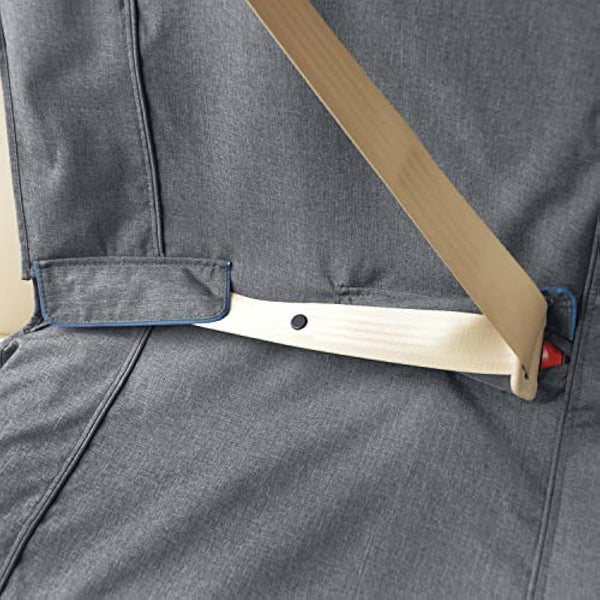 Kurgo Heather Bench Seat Cover, Dog Car Seat Protector, Waterproof & Stain-Resistant, Secure Fit, Charcoal Grey