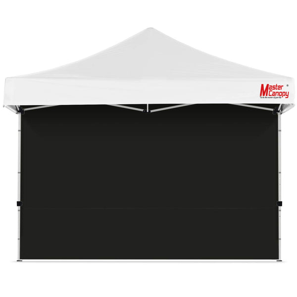 MASTERCANOPY Instant Gazebo Sidewall Panels Sunwall for 3x3M Pop Up Gazebo,1 Piece,Black