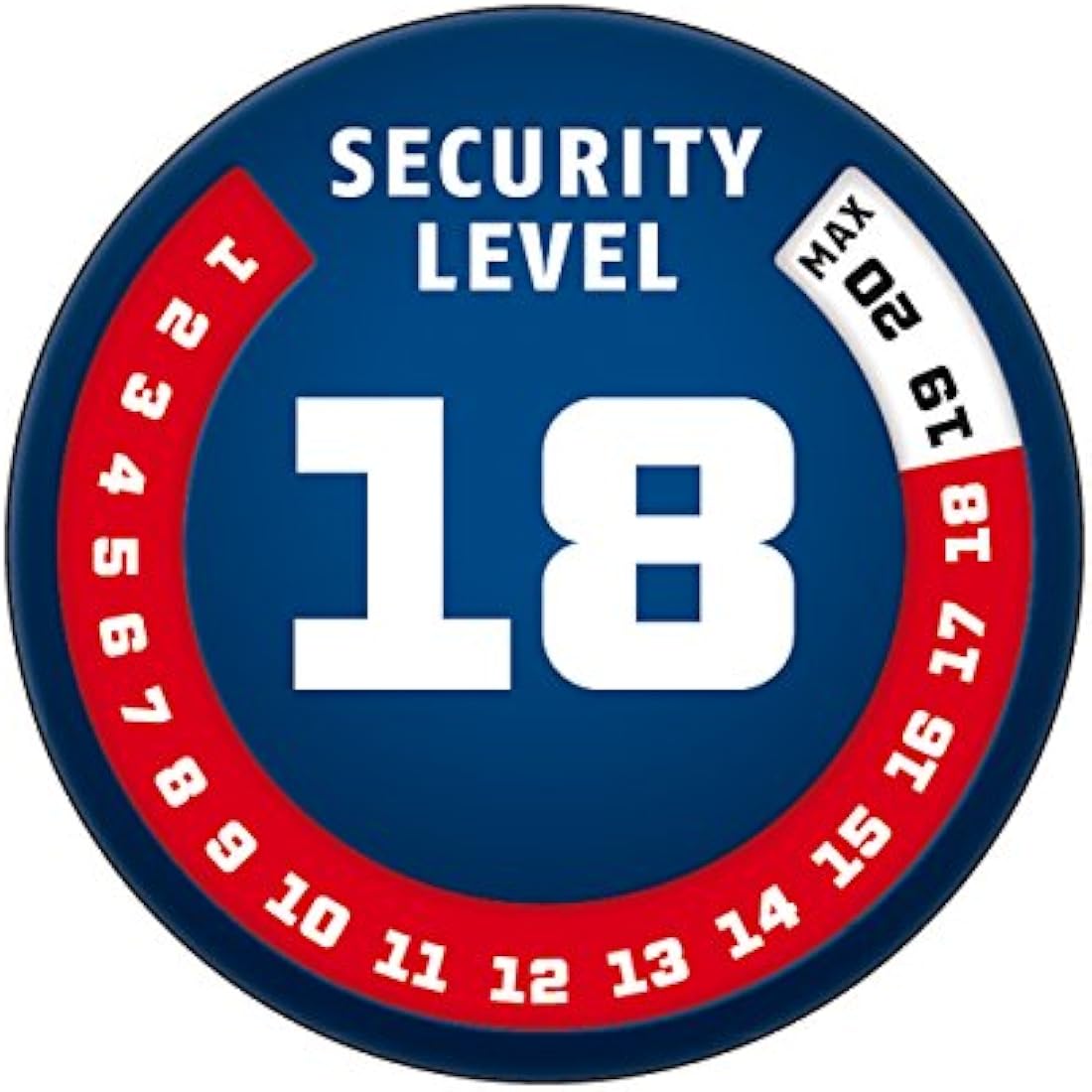 ABUS Brake disc lock Granit Detecto XPlus 8077 II SRA - Motorcycle lock with alarm - security level 18 - Black