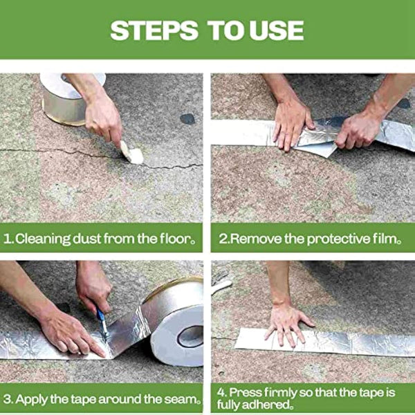 LitOrange 4" Width x 16 ft Waterproof Patch Seal Butyl RV Rubber Roof Flashing Tape for Wall Pipe Chimney Roof Boat Repair Sealant Caulking Strong Adhesive