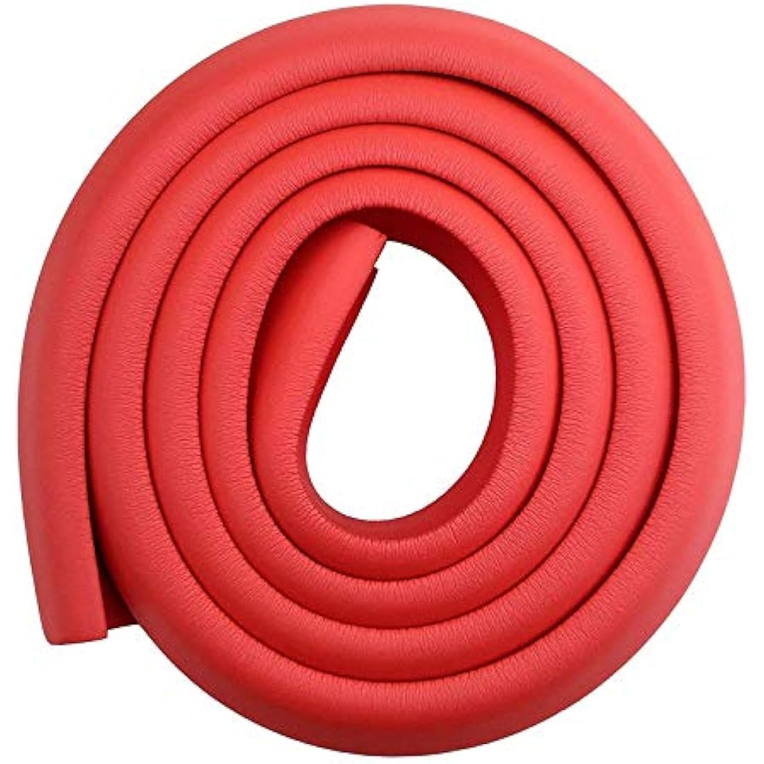 M2cbridge L Shape Extra Thick Furniture Table Edge Protectors Foam Baby Safety Bumper Guard 2 M (Red)