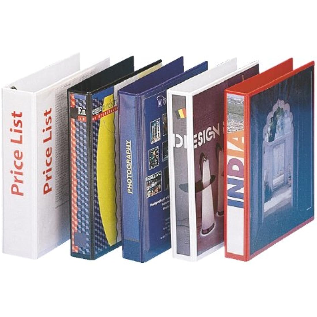 Esselte 4 Ring Binder, PP, Holds up to 190 Sheets, 30 mm Spine, 49731 - A4, Red