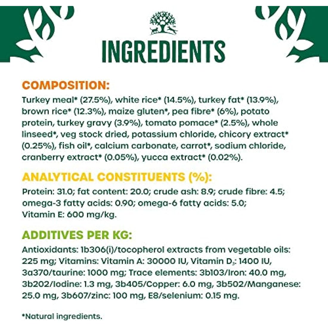 James Wellbeloved Hairball Adult Turkey 4 kg Bag, Hypoallergenic Dry Cat Food