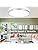 DINGLILIGHTING 45W Modern Flush Ceiling Light, 23 Inch Silver Low Profile Bedroom Light Ceiling, Thin Round Close to Ceiling Lights for Kitchen, Bedroom, Living Room,3000-6000K 5 Color Adjustable