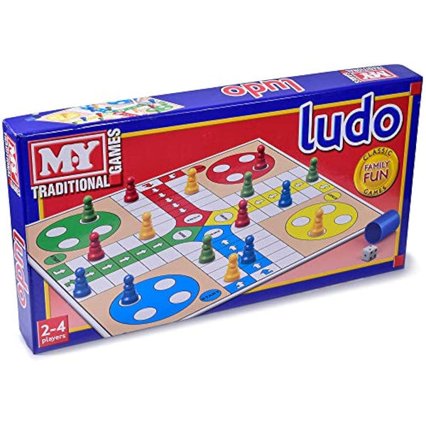 KandyToys M.Y Ludo Game - Traditional Ludo Board Game for Kids & Adults