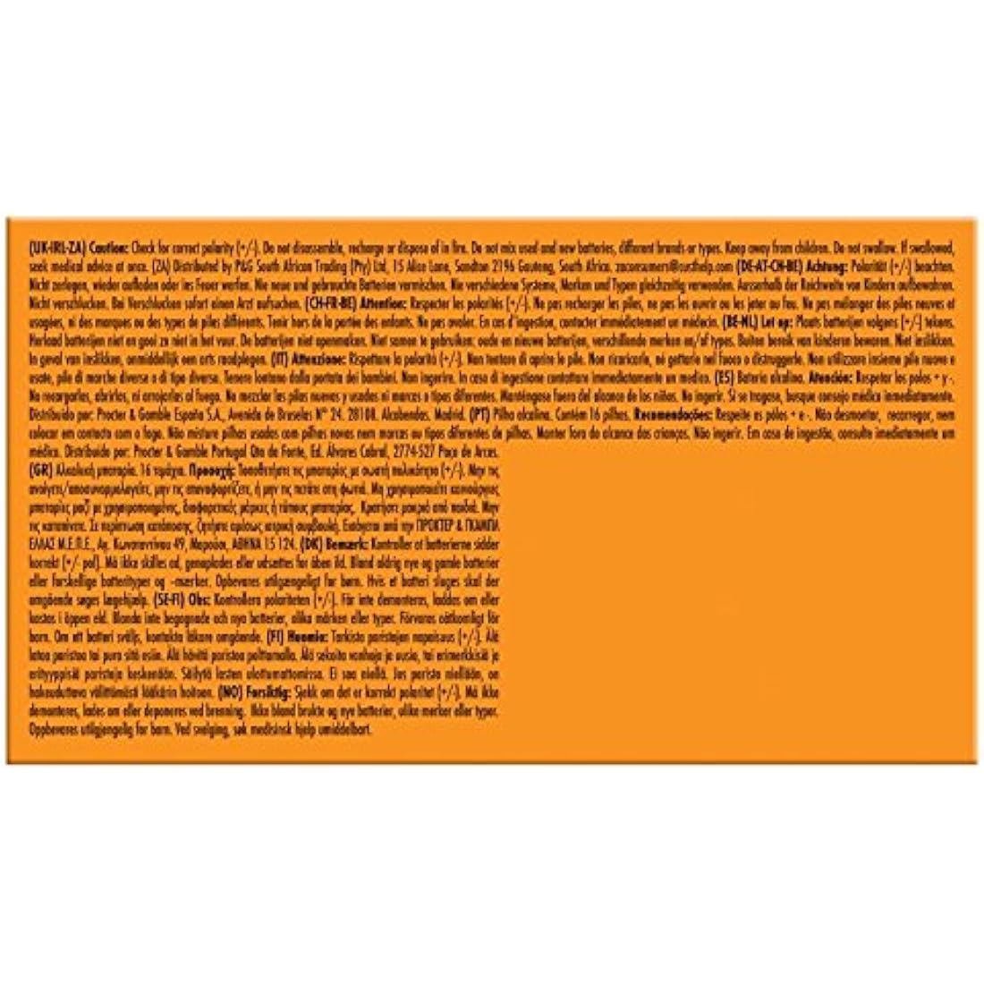 Duracell MN2400 Plus Power Alkaline AAA Size Batteries, 16 Batteries, black