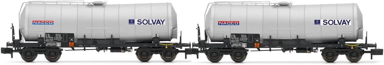 ARNOLD HN6605 SNCF, 4-axle isolated tank wagon NACCO/SOLVAY, ep. V Freight Wagons