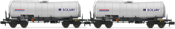 ARNOLD HN6605 SNCF, 4-axle isolated tank wagon NACCO/SOLVAY, ep. V Freight Wagons