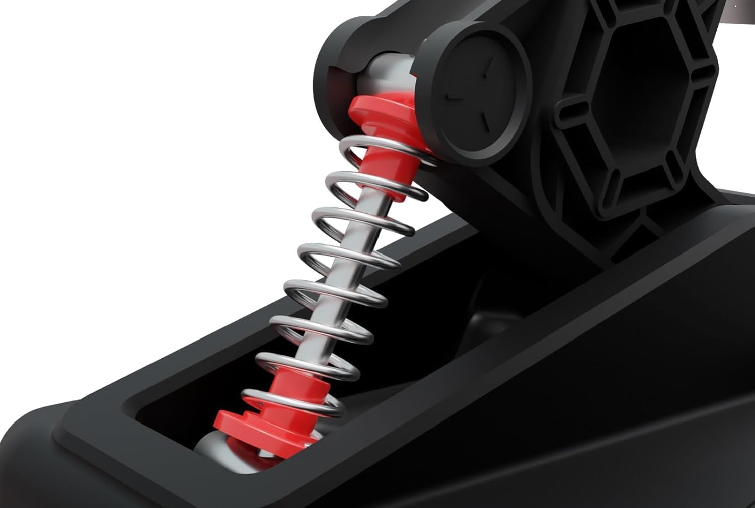 NBCP Racing Pedals, Gaming Steering Wheel Pedal Set for PC, Swappable Springs, Adjustable, Durable, Compatible with PC Win11/Win10/Win7