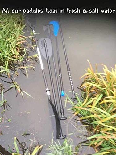 H2o Kayaks Blue Childs Glide Adjustable 2 Part Aluminium Stand Up Paddle Board Paddle Adjustable Length 122 cm - 168 cm (in 2 parts of maximum length