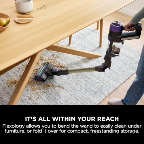 Shark PowerDetect Cordless Vacuum Cleaner, DuoClean Detect, Reverse Clean, Anti Hair Wrap Plus, Lightweight, 70 Min Runtime, Pet, Crevice & Multi-Surface Tools, Flexible, Handheld Mode, Grey IP1251UKT