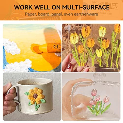 Paul Rubens Oil Pastels, 60 Colors Artist Soft Oil Pastels Vibrant and Creamy, Art Supplies for Artists, Beginners, Students, Art Painting Drawing