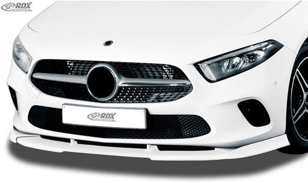 RDX Racedesign Front spoiler Vario-X compatible with Mercedes A-Class W177 2018- (PU)
