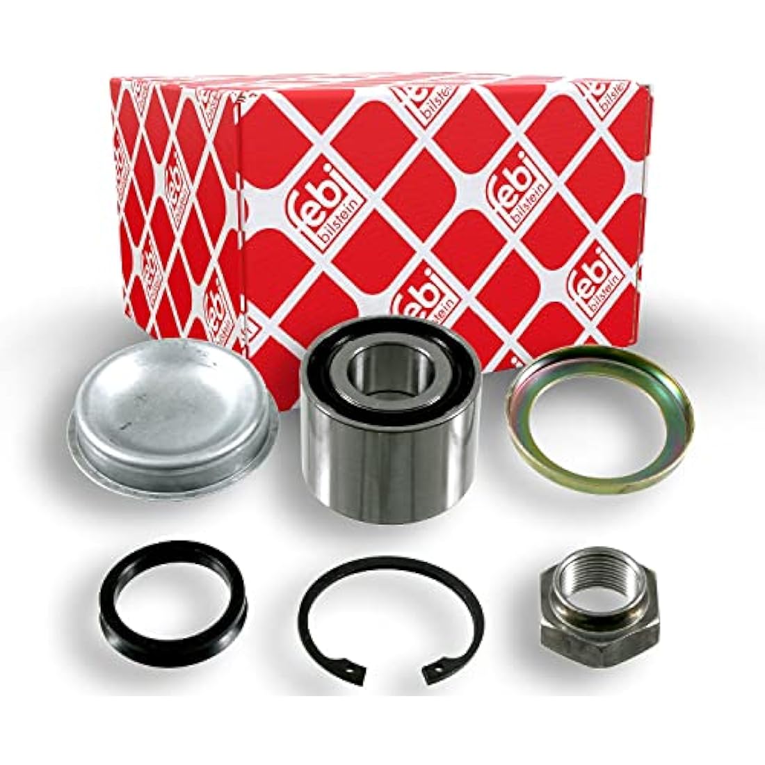 febi bilstein 11420 Wheel Bearing Kit with additional parts, pack of one